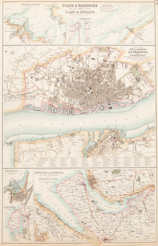 Ports & Harbours on the North-West Coast of England 1860